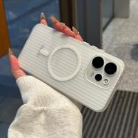 Gambar Case Compatible for Oppo Reno 15 Reno 13 Pro SNAPFIT Ultra Thin Corrugated Pattern Matte Magnetic MagSafe Protective Back Cover - Matte Black, Oppo Reno13Pro dari Supcase Official ID Kota Administrasi Jakarta Barat 5 Tokopedia