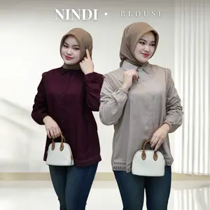Nindi Blouse - Atasan Renda - Baju Wanita Casual