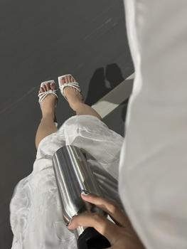 Product Review of Shoeponic ARA - Trend 2024 Sandal Wanita Comfort Alas Sol Premium Sandal Flat Hitam Dan Silver from ** 0