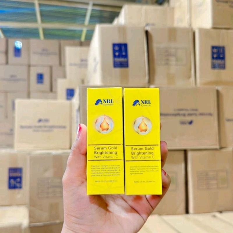 NRL SERUM GOLD Mencerahkan wajah 2