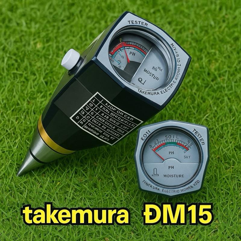 MÁY ĐO ĐỘ PH VÀ ĐỘ ẨM ĐẤT TAKEMURA NHẬT BẢN