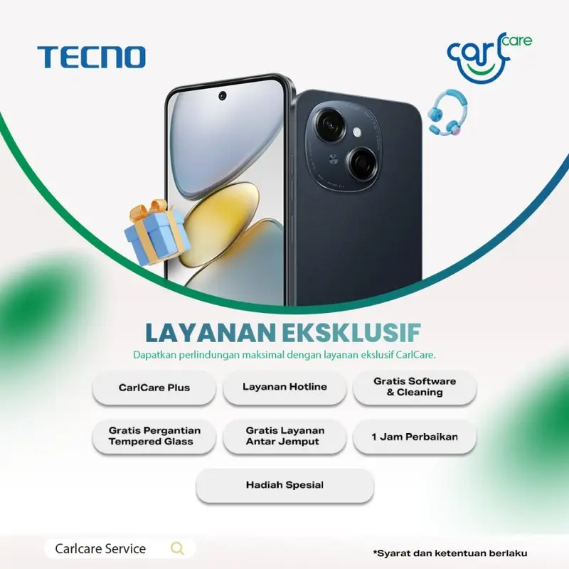 [Matpecistore] TECNO SPARK 30 Pro - 8+8GB*+128GB, 120Hz Eye Care AMOLED Display, 108MP Main Camera, Super Wi-fi, 5.000mAh + Bypass Charging, MediaTek Helio G100, 4.5G Fast Network, Android 14, Garansi 12+1 Bulan 5