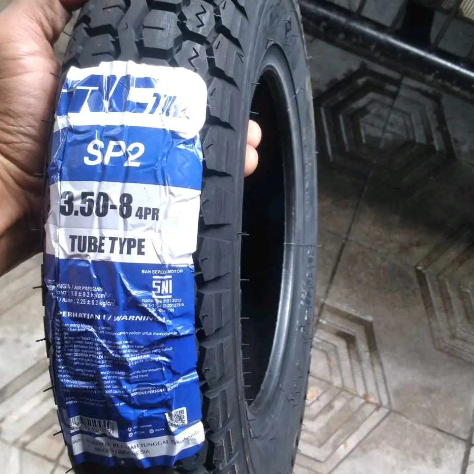 ban luar MOTOR VESPA UKURAN 350-8 Merk IRC Type SP2