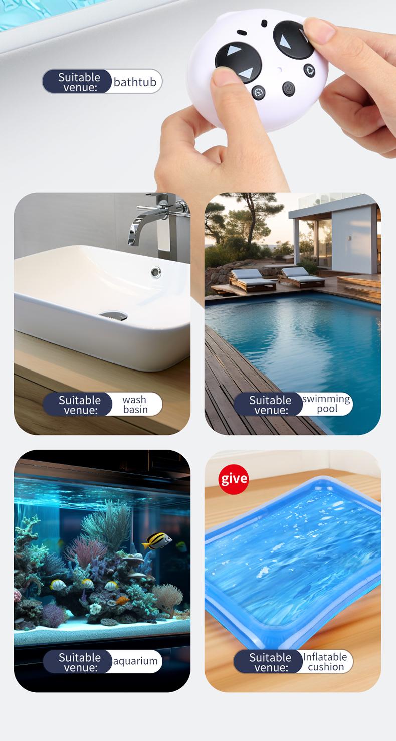 Product Introduction of 2.4G Mini Roll RC Stunt Boat Cool Light Dual Motor High Speed Waterproof Small Ship Outdoor B2 Gifts Toys 4