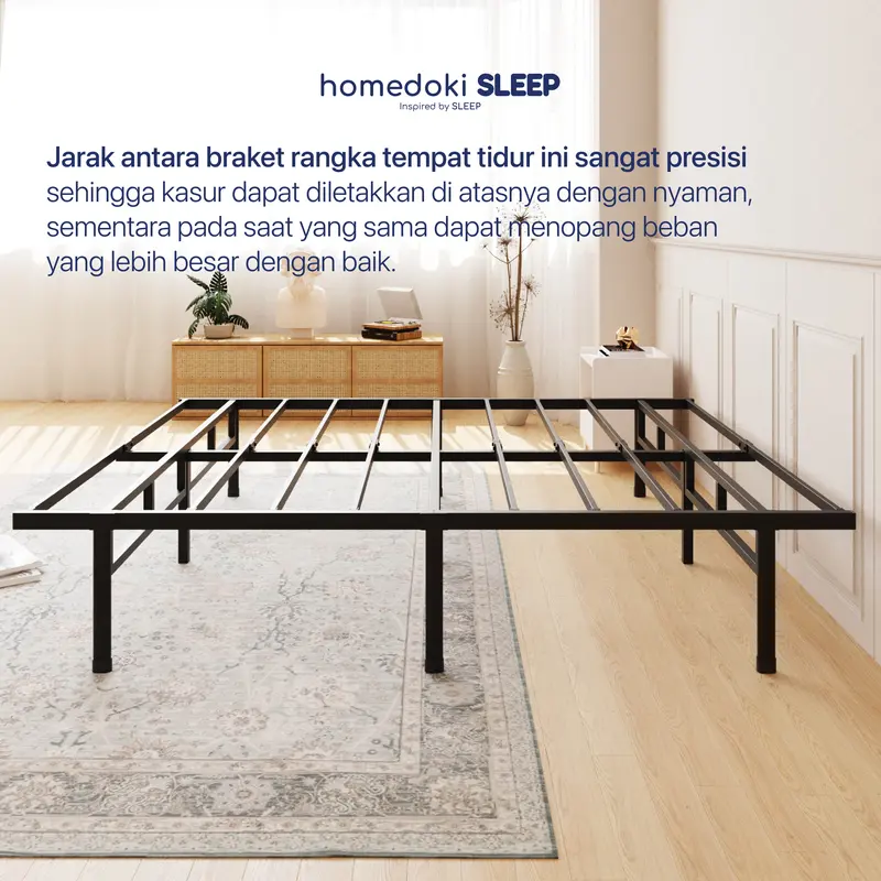 Homedoki BASICLITEBED  Series/ Tatakan Divan Tempat Tidur / Yelena Ranjang Tidur / Dipan Tempat Tidur 6