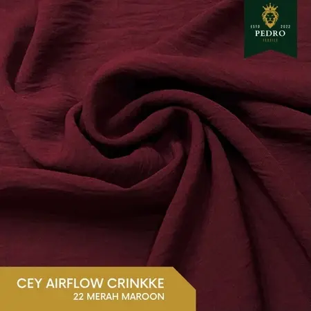 Setelan Jumbo Adeline Bahan Crincle Airflow Premium Set Wanita Terbaru 2025 1