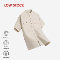 Gambar DUHA Baju Koko Linen Lengan Pendek - Sand - Sayf - L dari Duha Muslim Wear Kota Tangerang 1 Tokopedia