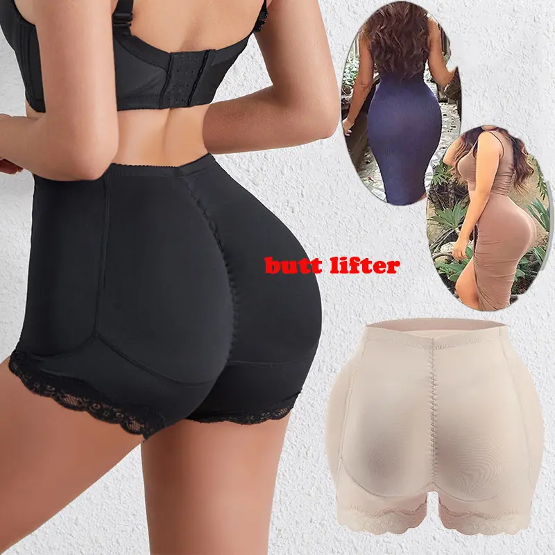 Đồ Định Hình Quần Lót Độn Hông, Quần Lót Độn Mông, Quần Đùi Nâng Mông, Có Đệm Mông, Tăng Cường Chéo, Thích Hợp Để Tăng Cường Nữ Women 0