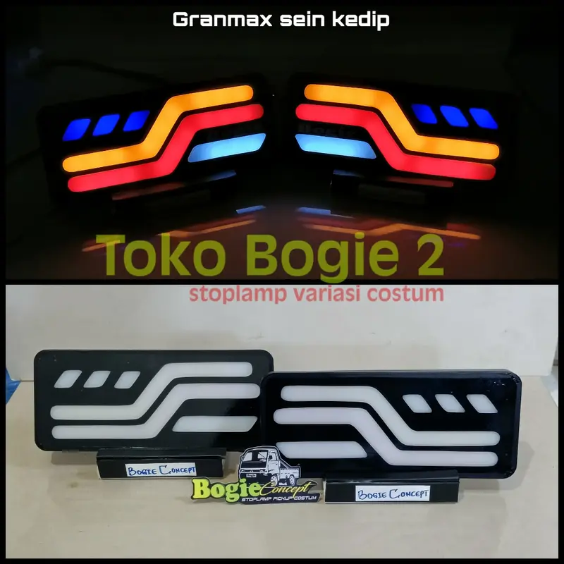 LAMPU  REM VARIASI COSTUM MOBIL GRANMAX SEIN KEDIP LAMPU BELAKANG MOBIL PICKUP DOUBLE Z 0