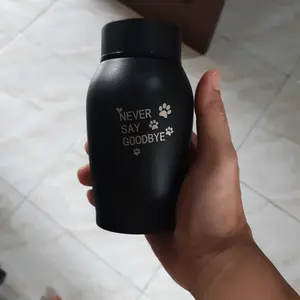 Ceramics Pet Ashes Box Cremation Urn Hamster Pet Ashes Small Pet Memorial Items for Lightweight Pet Urn Mini Pet Urn Pet Paw Print