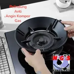 COVER API TEBAL pelindung anti angin kompor gas untuk perlindungan optimal