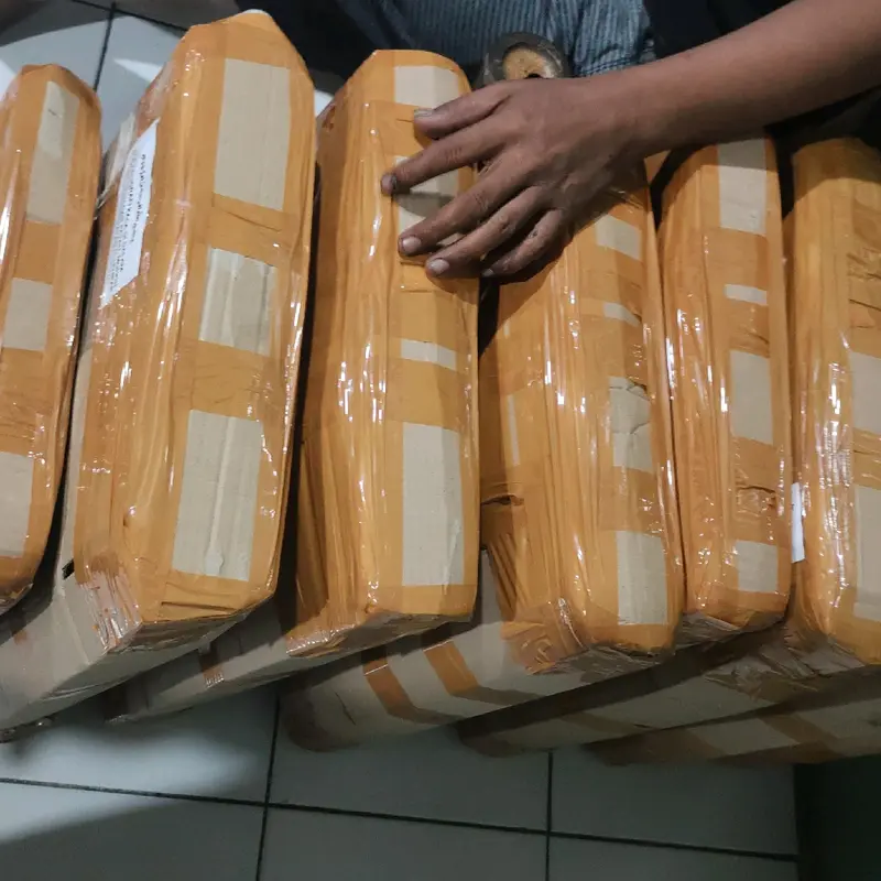 Kaligrafi Kaca Hadza min Fadly Robby, 55x23 Dinding 1