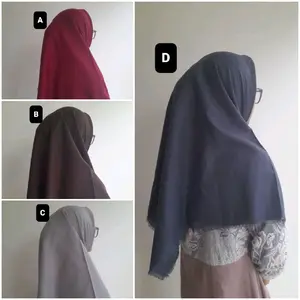 Hijab Square Rawis Polos READY