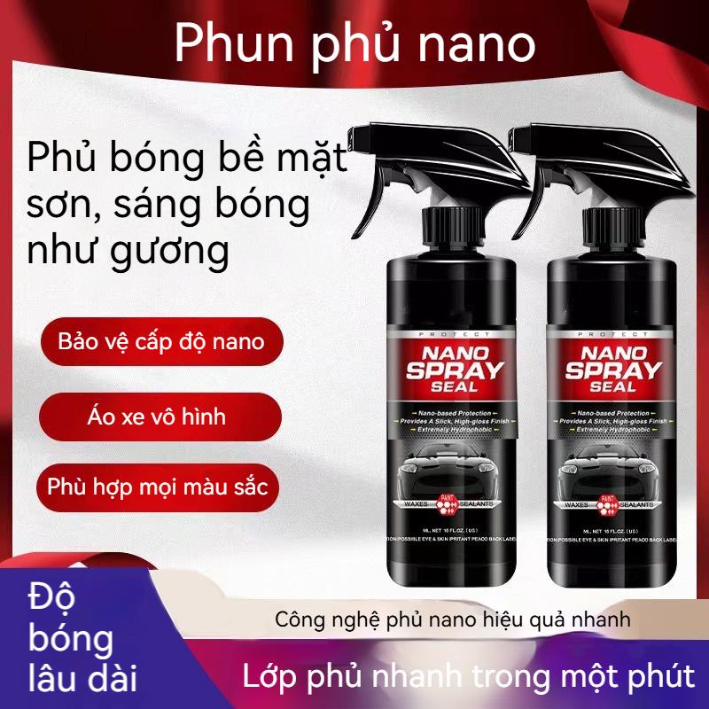 Chất phủ xe hơi Chất phủ tinh thể đặc biệt đánh bóng Nano, chất lỏng phun sáp xe hơi, chất phủ xe hơi chống thấm nước 200ml