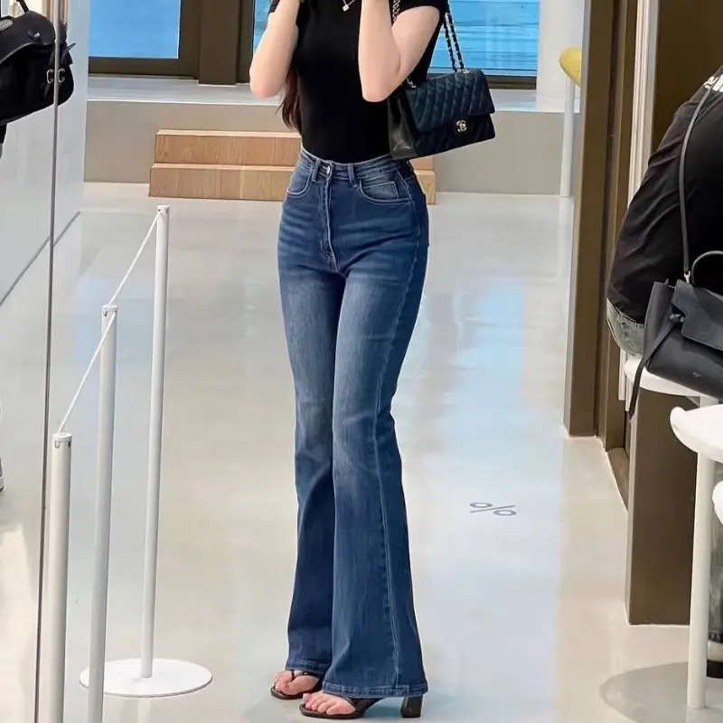 Foto Cutbray Retro premium Celana jeans melar wanita Celana jumbo wanitathumb3