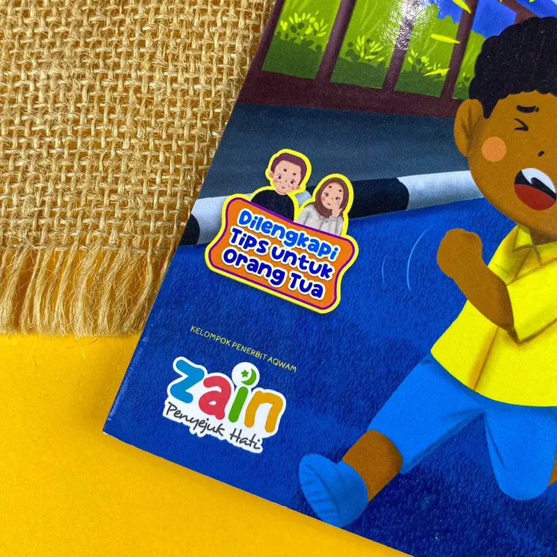 PO Seri Kujaga Diriku - Buku Cerita Bergambar Belajar Melindungi Diri - Zain 8