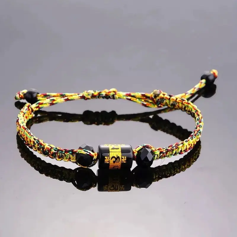 Tali anyam tabung hitam