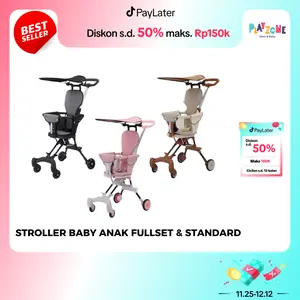 [COD] PZ Stroller Baby Kereta Dorong Bayi Balita Cewek Dan Cowok Magic Stroller Lipat Travelling Stroller Cabin Size