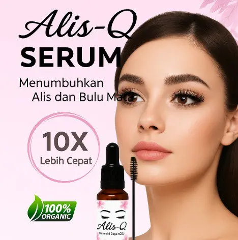 [PROMO] Alis-Q Serum – Perawatan Alami untuk Alis & Bulu Mata Lebih Tebal, Panjang, dan Kuat 1
