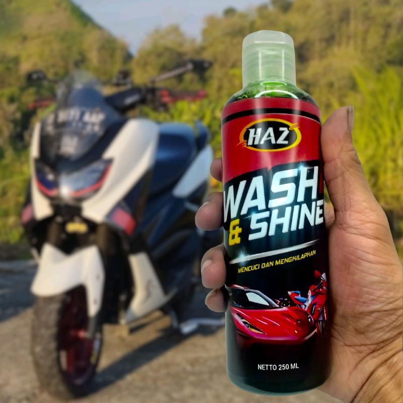 Shampo dan Wax | Sabun Cuci sekaligus Pengkilap kendaraan Motor dan Mobil - Car kemasan 150ml Microfiber 1