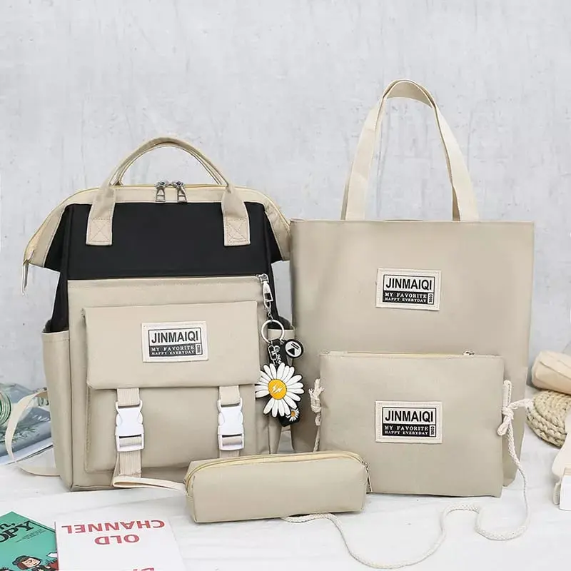 FAGETO SWAB - Limited Edition Tas Ransel Backpack 4in1 wanita terlaris Tas SET
