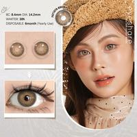 Gambar Eyeshare Softlens Pattaya Minus Lensa Kontak Alami 14.2mm Soflent 12 Bulan Penggunaan Lembut HEMDIA 0.08mm Kurva 8.4mm 38% Air COD - PATTAYA-BLUE, -0(No minus) dari Eyeshare contactlens Kab. Tangerang 4 Tokopedia