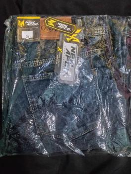 Product Review of Celana jeans pria baggy pants korean style oversize loose blue jeans straight kulot boyfriend jeans longgar celana cowo celana panjang denim from 💎**z 1