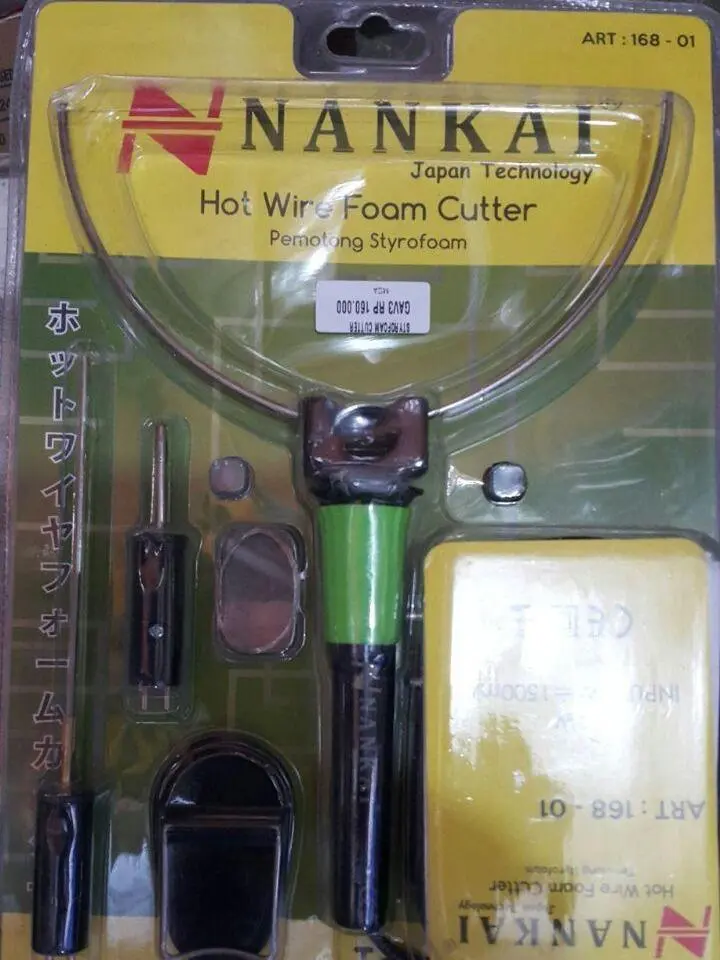 Styrofoam Cutter / Alat Pemotong Gabus / Potong Gabus 3 in 1 Nankai