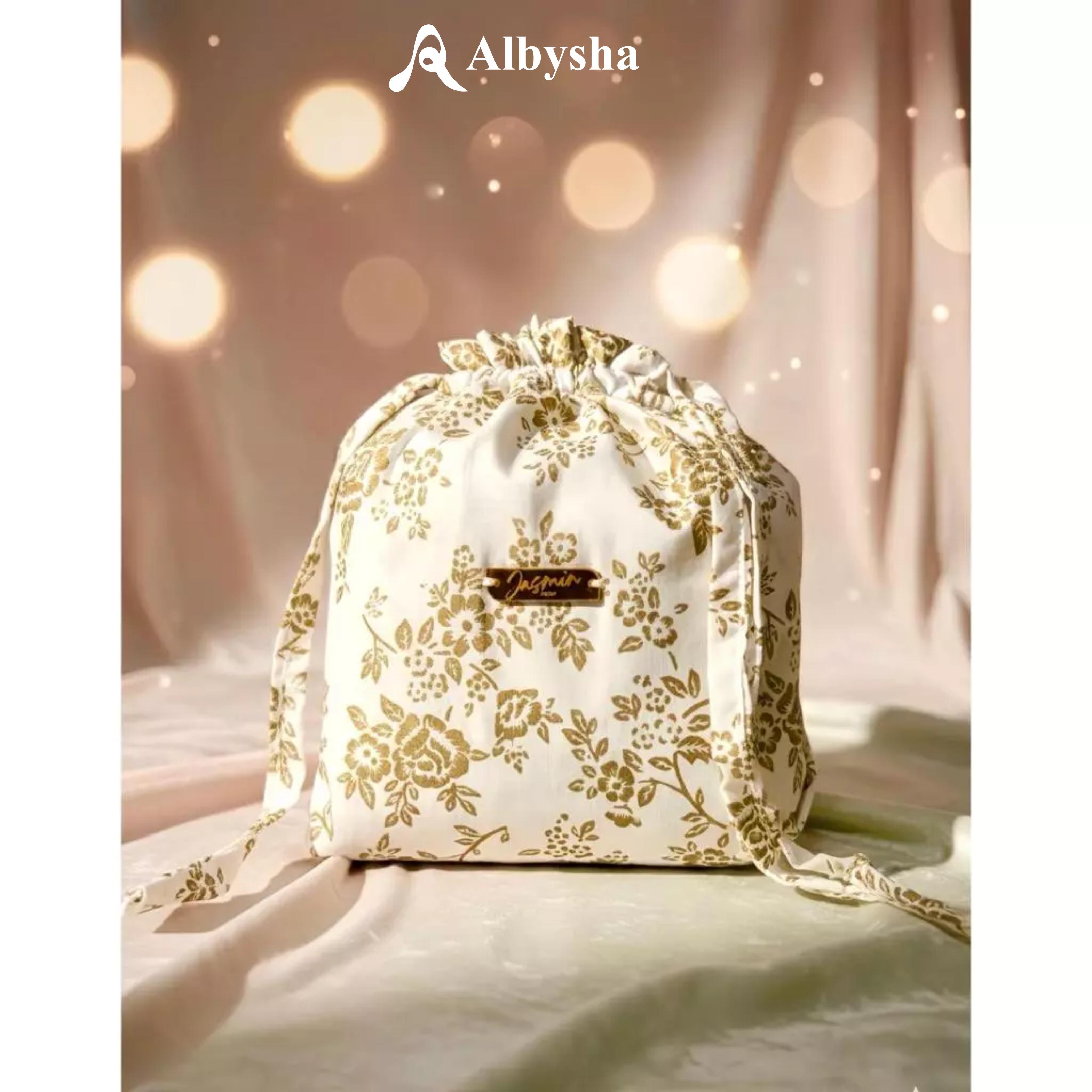 Albysha - Mukena 2in1 Katun Foil Mewah Premium Dewasa Terbaru Kekinian Traveling Albysha - Mukena 2in1 Katun Foil Mewah Premium Dewasa Terbaru Kekinian Traveling