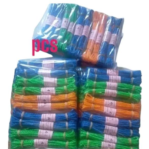 10 pcs/ 1 pack Tali Tambang kuat Tali jemuran 4 mm,5 mm, 6 mm Tali ikat Harga Termurah 0