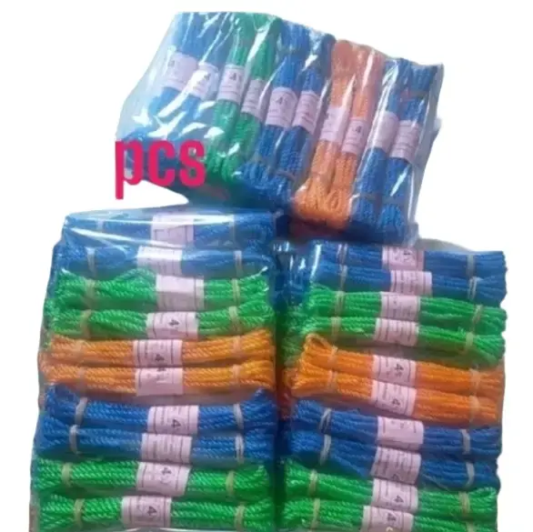 10 pcs/ 1 pack Tali Tambang kuat Tali jemuran 4 mm,5 mm, 6 mm Tali ikat Harga Termurah 0