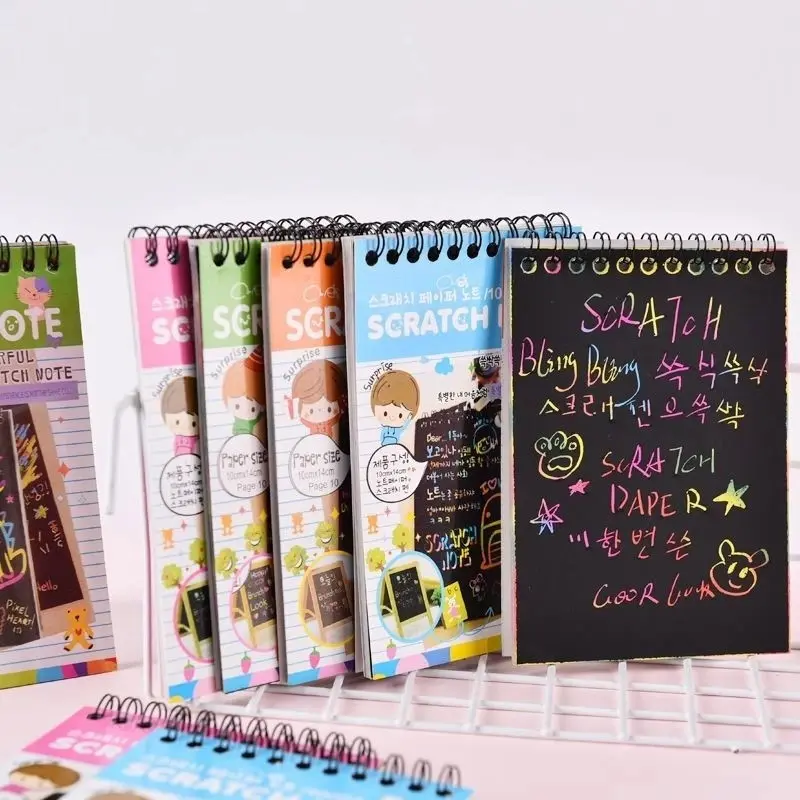 [JOY]PAKET 7IN1 BUKU MENGAMBAR ANAK LUKIS / PAKET MELUKIS Buku Gambar Gores Magic MAINAN STIKER GANTI MUKA Sank Magic Book 3