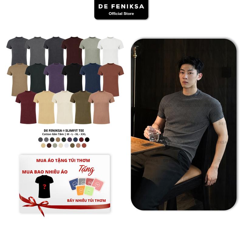 [BEST SELLER][MUA COMBO] DeFeniksa Áo Thun Cao Cấp Nam Nữ Unisex Slimfit Chất Liệu Thun Tăm Đũa Thoáng Mát Co Dãn 4 Chiều Phù Hợp Nam Nữ Gymer - MA9