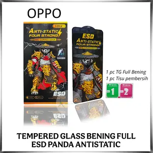 TEMPERED GLASS OPPO FULL KACA ESD ANTI STATIC FOR TIPE OPPO A5 PRO A3X A3 PRO A60 OPPO A58 4G A78 4G A78 5G A5 2020 A9 2020 A57 2022 A77S A15 A16 A17 A17K A18 A38 A5S A3S A1K F7 F9 F11 F11 PRO A52 A72 A92 A93 A31 2020 A33 2020 A53 2020 A54 A55 A36 A76 A96