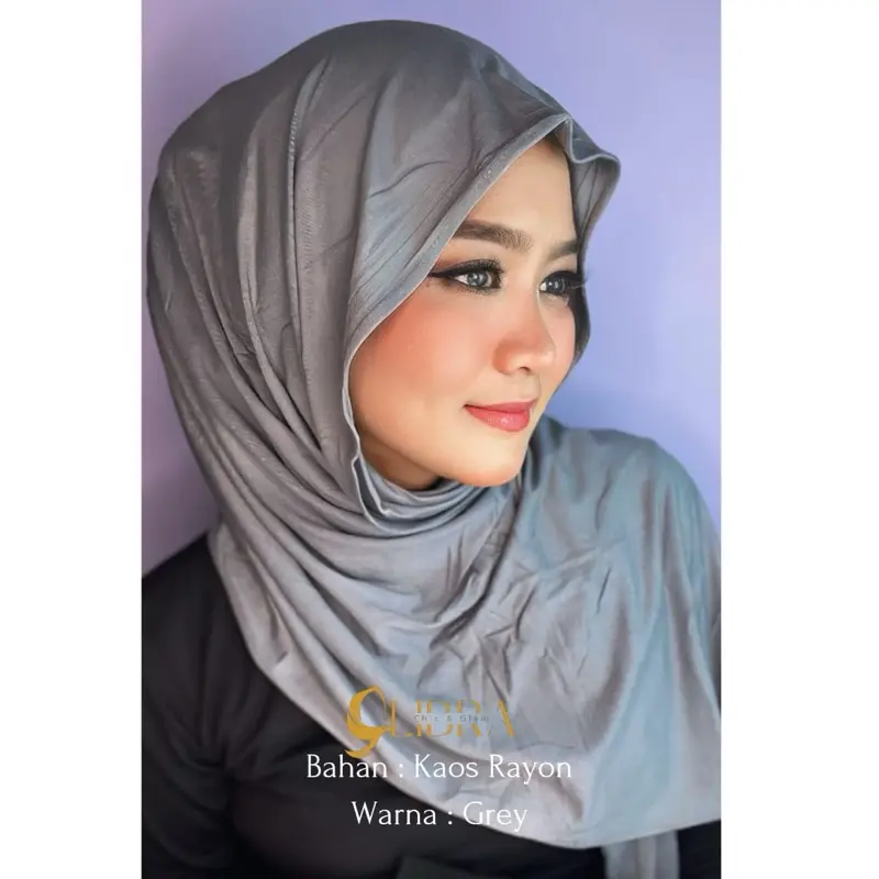 Pashmina Instan Rayon - Jilbab Wanita Berkualitas Tinggi - Diamond, Muslim, 1