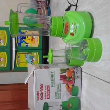 Product Review of BLENDER PLASTIK OKAYAMA BLENDER 3 IN 1 OK-355 3 tabung from z**e 1