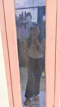 Product Review of Flare Pants Highwaist Celana Kulot Cutbray Bahan Scuba Tebal Premium celana cutbray wanita from I**n H**🌺 2