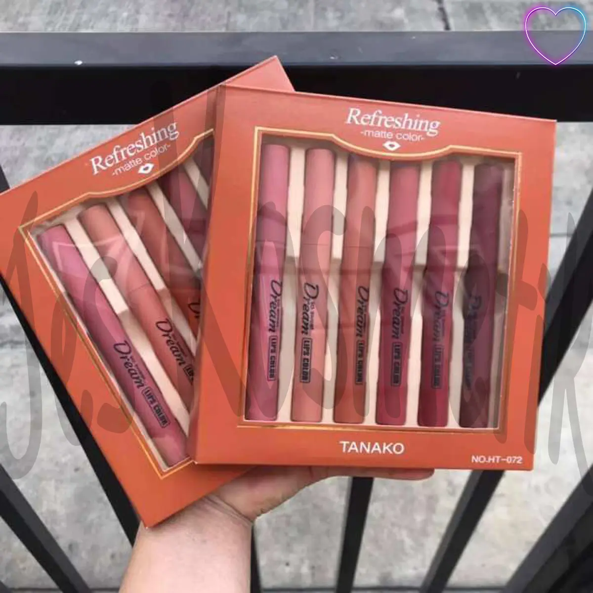 Tanako Lipstik Sweet Dream Set Isi 6 Pcs /Grosir Kosmetik