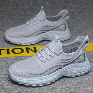 Techdoo Sepatu Sneakers Pria Sepatu Kasual Sepatu Lari Olahraga Nyaman Sepatu Kerja Sepatu Sport Mr168 (Berkualitas)