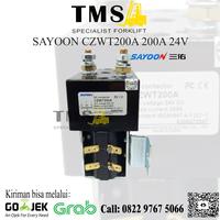 Gambar DC Contactor Sayoon DC182 CZWT200A 200A 24V ZJWT200 dari sparepart.online Kota Tangerang 1 Tokopedia