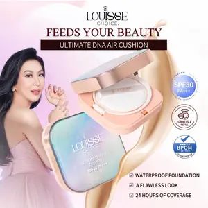 [YR] LOUISSE CHOICE ULTIMATE DNA AIR CUSHION SPF 30 PA+++ UVA/UVB Waterproof Foundation 24Hours of Coverage DNA Salmon