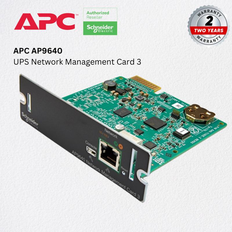 APC AP9640 UPS Network Management Card 3 - TikTok Shop Malaysia