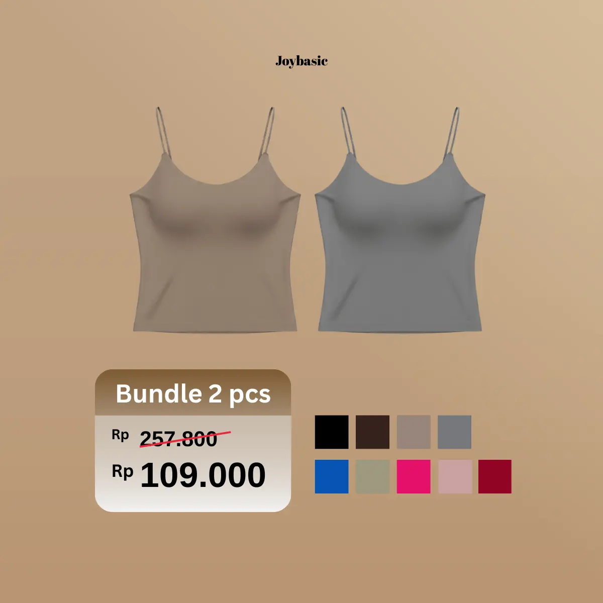 PAKET 2【Coffee+Grey】