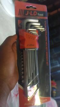 Product Review of JLD 9pcs KUNCI L BINTANG SET PANJANG Kunci L Set T10-T50 Kunci L Long Torx Hex Key Set Key Wrench Long Metric Set Ball Point Hexagonal from A**l 0