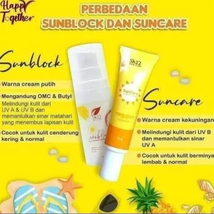 Sunblock Suncare SR12 0