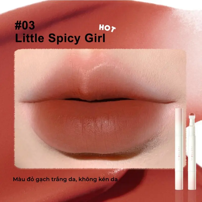 [NEW] Combo Judydoll Bảng Phấn Tạo Khối và Son Kem Lip Powder Cream 8