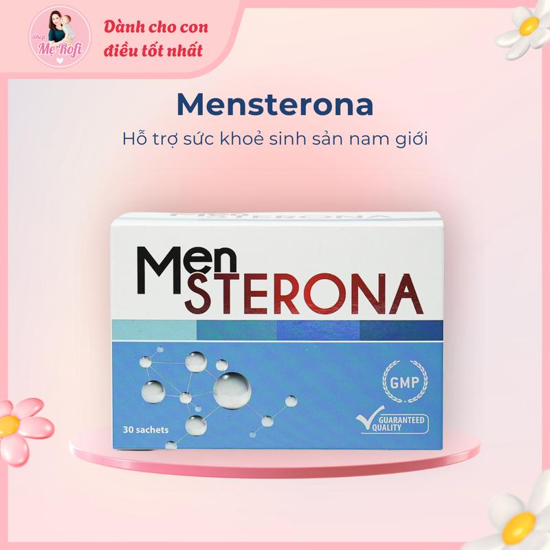 ID1 Mensterona 30 gói hỗ trợ sức khỏe nam giới hộp 30 gói - Mẹ Rofi