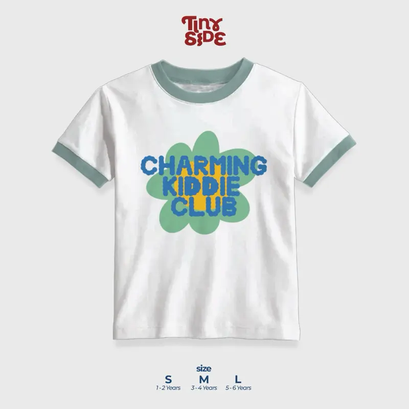 RINGER Series - Baju anak unisex Perempuan Laki Laki Kaos Lucu Keren anak cowo cewe umur 1 - 6 Tahun Cowok 3
