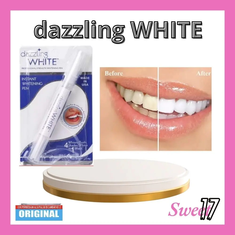 Pemutih Gigi Instant / Dazzling White / Teeth Whitening Pen - pemutih instan Perawatan Memutihkan