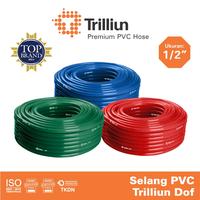 Gambar Selang Air PVC Trilliun Dof 1/2" Inch - 20 Meter - Biru dari Trilliun Kab. Pasuruan 1 Tokopedia